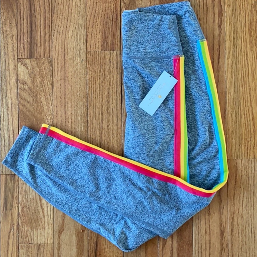 Spiritual Gangster Rainbow Leggings